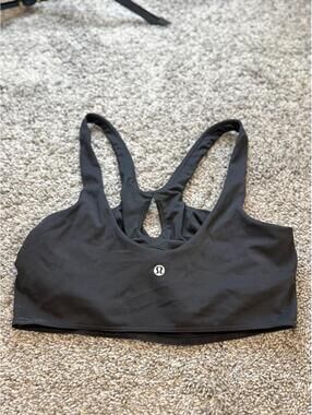Lululemon Black Sports Bra Size 8